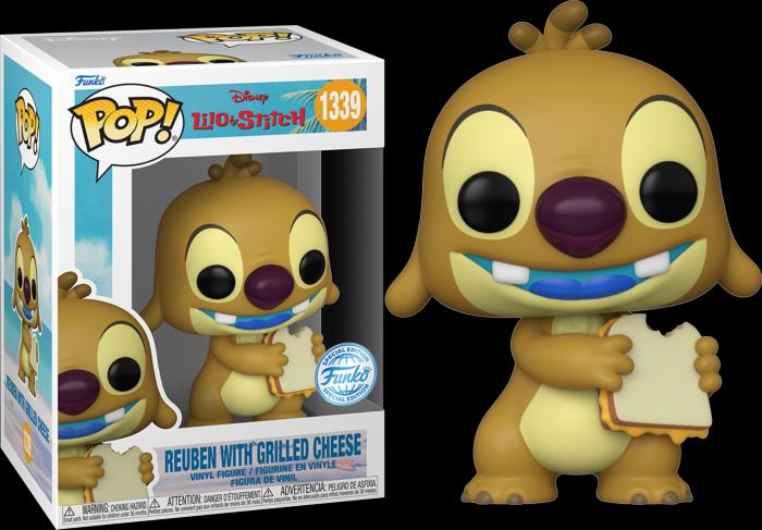 Produktbild Funko POP! Disney Lilo et Stitch - Reuben with Grilled Cheese Edition Limitée