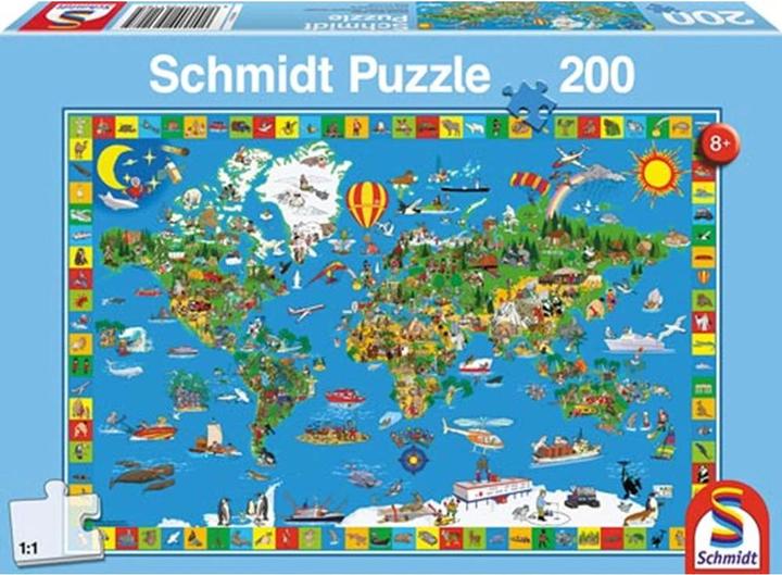 Schmidt Spiele Deine bunte Erde (200 Teile)