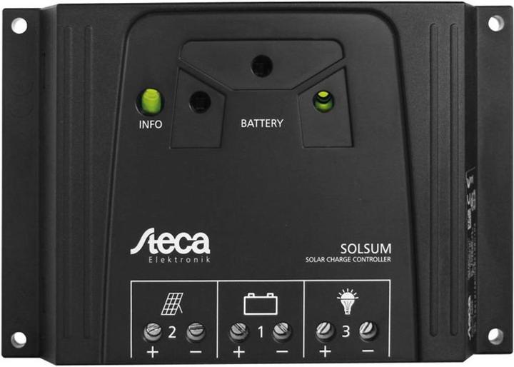 Produktbild Steca Solarladeregler Solsum 0808