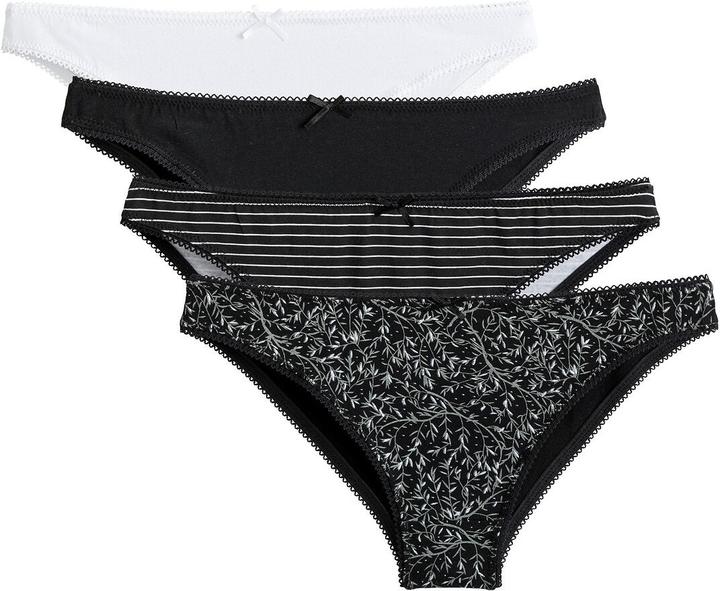 Produktbild La Redoute Collections 4er-Pack Tangas (42, 4er Pack)