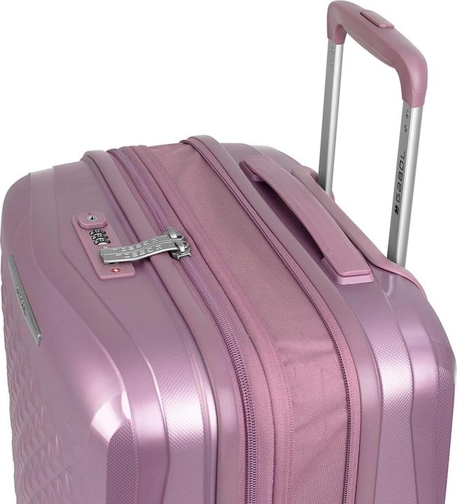 Immagine prodotto Gabol Carrello da cabina Queens a 4 ruote S 54 cm con piega elastica (48 l, Bagaglio a mano (fino a 50 litri))
