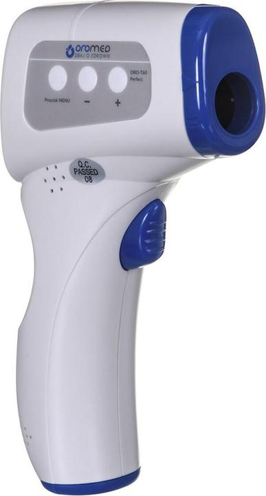 Oromed ORO-T60 PERFECT Fernabtastthermometer, Universal Tasten (Stirn, Berührungslos)