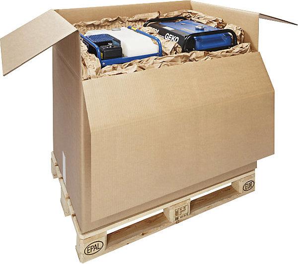 Actual product image kaiserkraft Corrugated cardboard folding box, 3-wall (60 x)