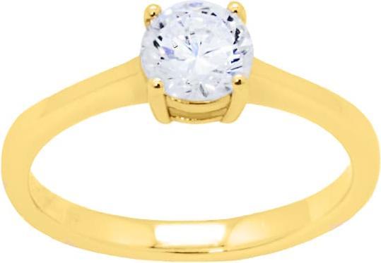 Immagine prodotto Candy Anello Demure, argento 925, placcato oro (50, 925 Argento)