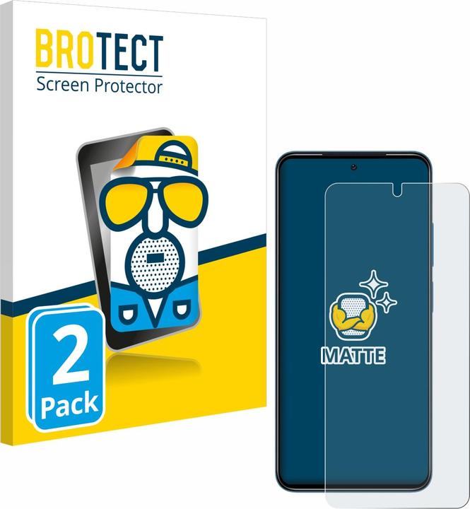 Produktbild BROTECT Entspiegelungs-Schutzfolie Displayschutz Matt (2 Stück, Xiaomi Redmi Note 11)