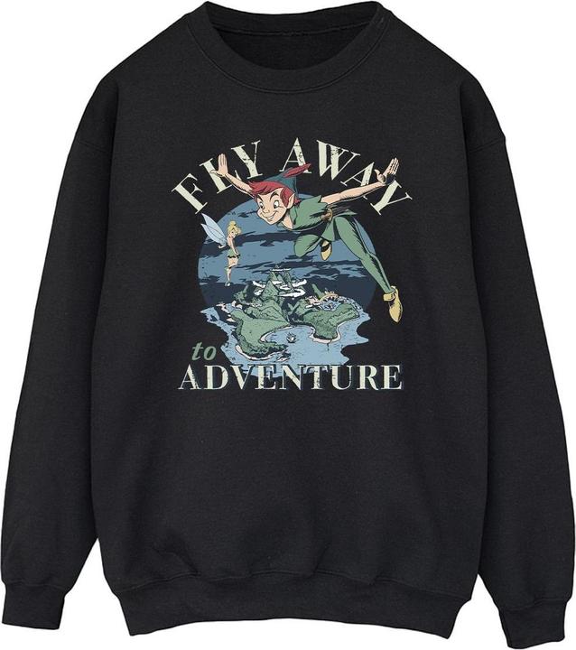 Actual product image Disney Mens Peter Pan Fly Away To Adventure Sweatshirt (XL)