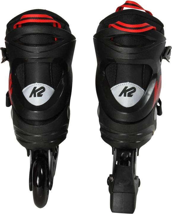Actual product image K2 F.I.T. 84 Speed Alu Man Inline Skates (Size: 42.0 (US=9.0), black/red) (42)