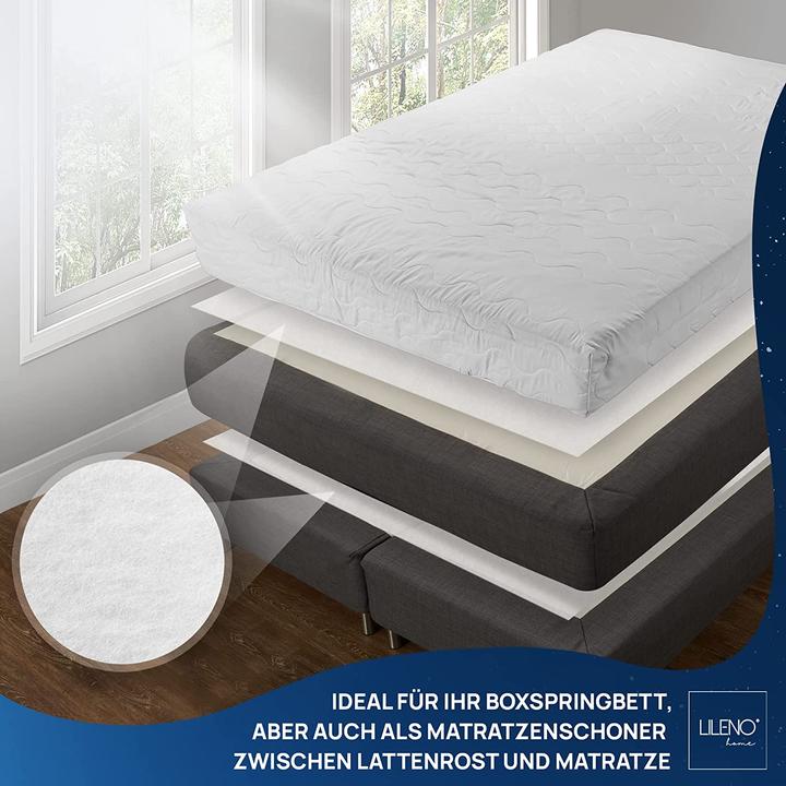 Actual product image Mara Vital Anti-Slip Underlay for Boxspring Beds - Underlay for Mattress and Topper (140 x 200 cm)