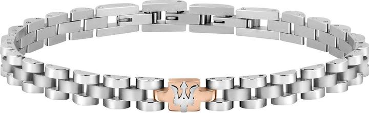 Maserati Armband (21 cm, Acciaio inossidabile)