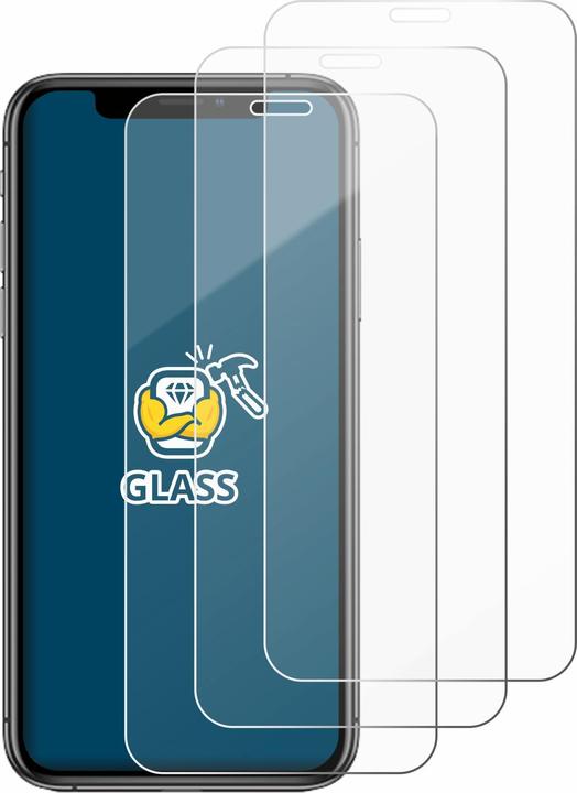 Immagine prodotto BROTECT Protezione dello schermo in vetro temperato corazzato (3 Pezzo/i, Apple iPhone XS)