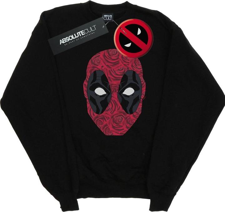 Image du produit - Sweat DEADPOOL HEAD OF ROSES - Homme (L)