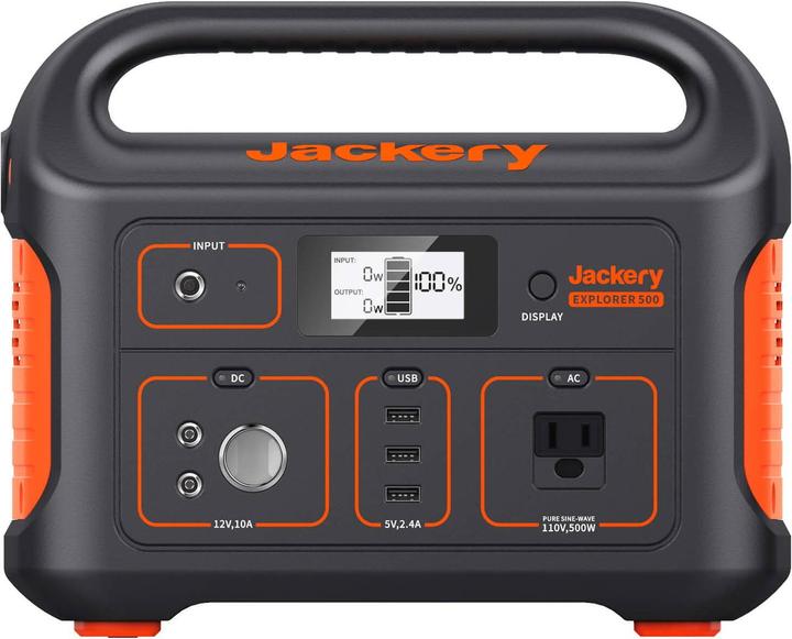 Actual product image Jackery Explorer 500 (518 Wh, 6.40 kg)