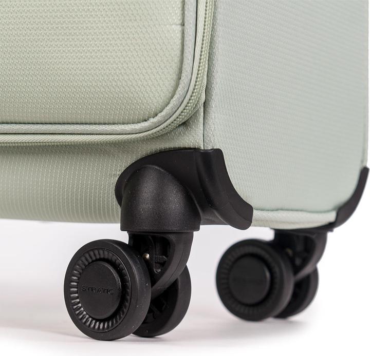 Immagine prodotto Stratic Trolley soft LIGHT S 55cm menta (37 l, Bagaglio a mano (fino a 50 litri))