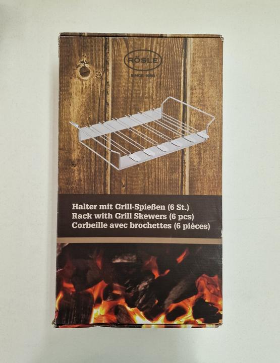 Produktbild Rösle Halter mit Grillspiessen