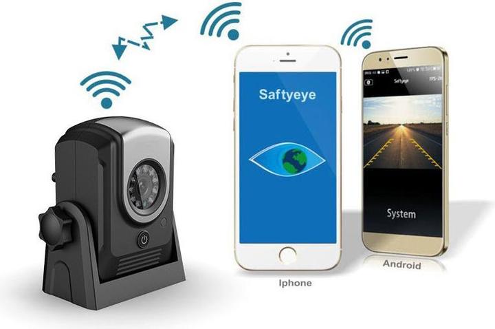 Immagine prodotto Apfelkiste Telecamera di retromarcia wireless WiFi magnetica per auto