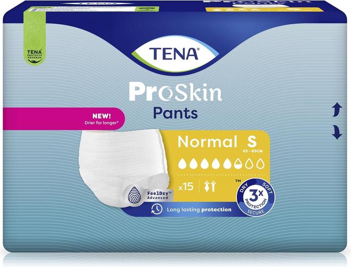 Produktbild Tena Pants Normal S 65-85cm 15 (15 x, S)
