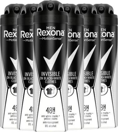Image du produit Rexona Invisible Black & White (Spray, 150 ml)