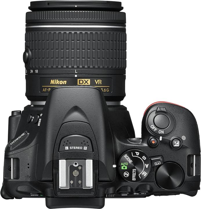 Produktbild Nikon D5600 Kit inkl. 16GB Speicherkarte und Tasche (24.20 Mpx, APS-C / DX)