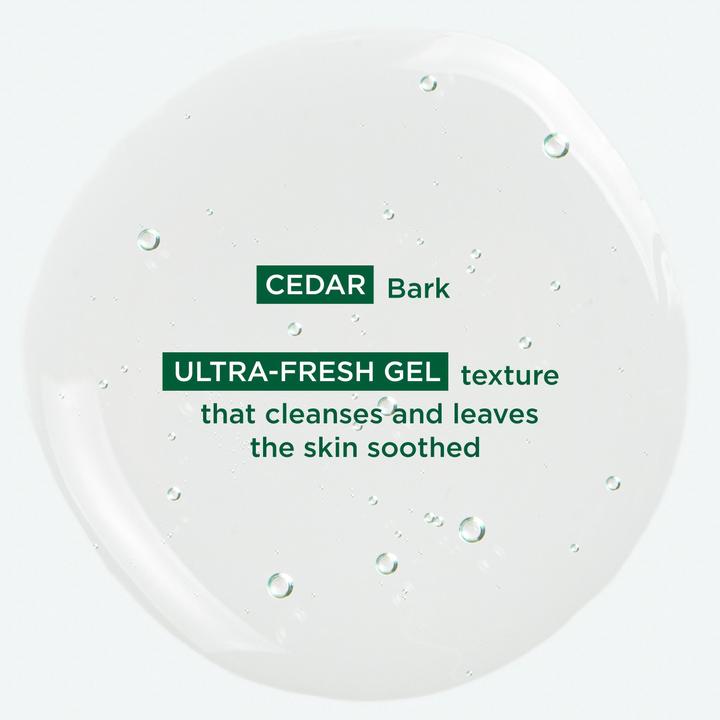 Image du produit Klorane Gel douche à l'écorce de cèdre (200 ml)