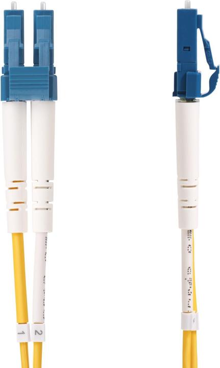 Actual product image StarTech com 1m (3ft) LC to SC(UPC) OS2 Single Mode Duplex Fiber Optic Cable, 9/125µm, Laser Optimiz (UTP, CAT7, 1 m)