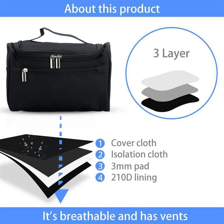 Produktbild Intirilife Kosmetiktasche aus Polyester