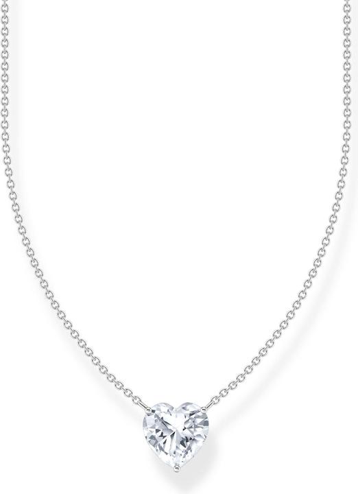 Image du produit Thomas Sabo Chaîne avec un coeur blanc (Argent 925, 40 - 45 cm)