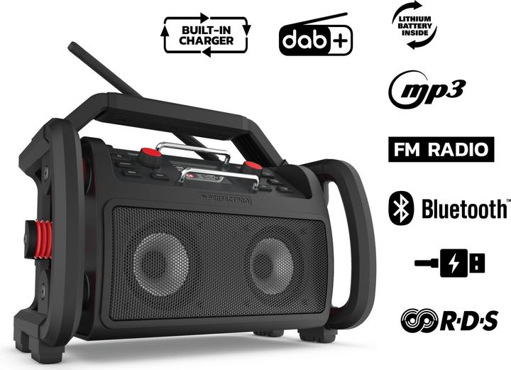 Immagine prodotto PerfectPro Rockpro (DAB, FM, Bluetooth)