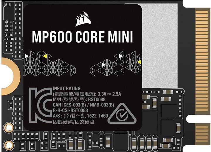 Actual product image Corsair MP600 Core Mini (1000 GB, M.2 2230)