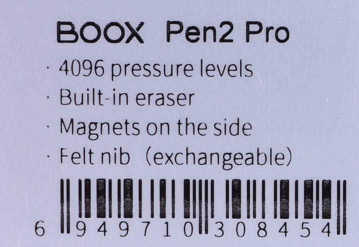 Productafbeelding Onyx Stylus Boox Pen2 Pro Zwart