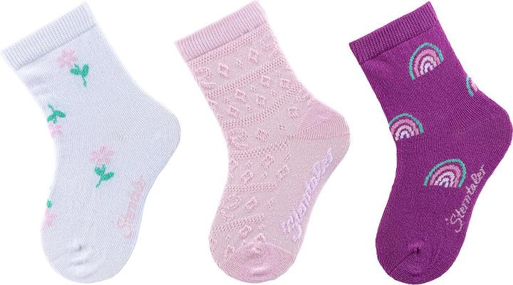 Sterntaler Kinder Socken 3er Pack Blume