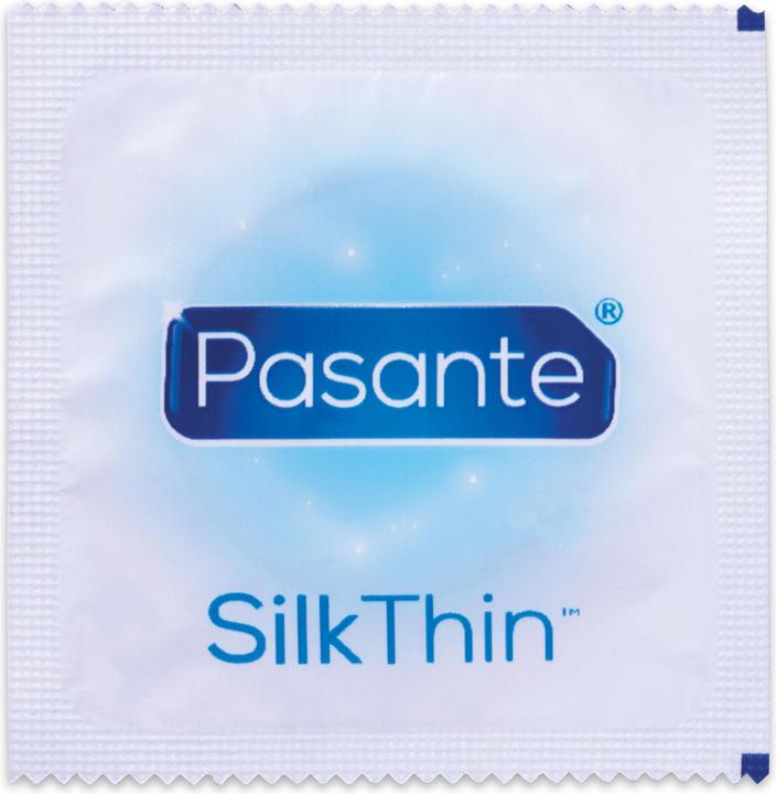 Actual product image Pasante Silk Thin Condoms - 12 Pcs (12 pcs.)