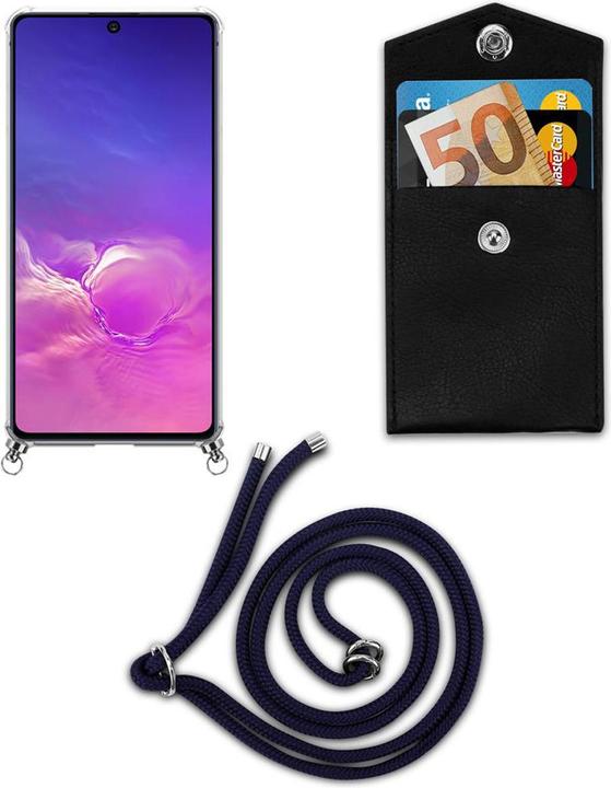 Produktbild Cadorabo TPU Handy Kette SILBER Cover