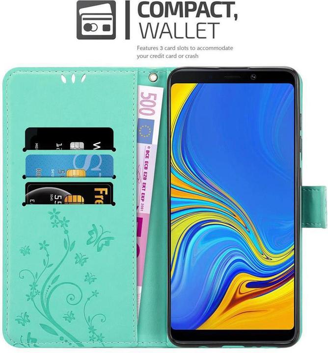 Produktbild Cadorabo Flower Book Cover (Samsung Galaxy A9 (2018))