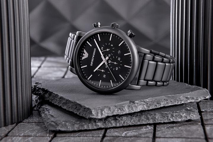 Actual product image Emporio Armani Luigi (Chronograph, 46 mm)