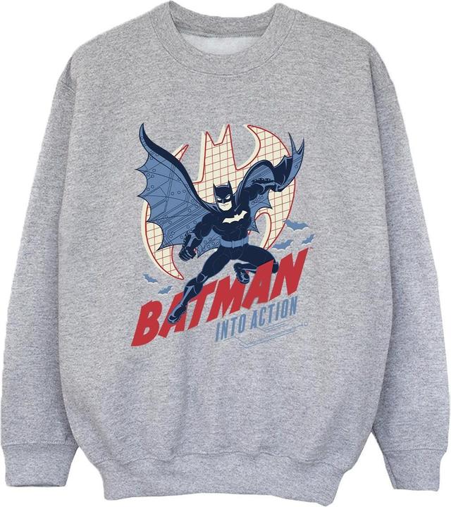 Produktbild Batman Into Action Sweatshirt Jungen (152, 158)