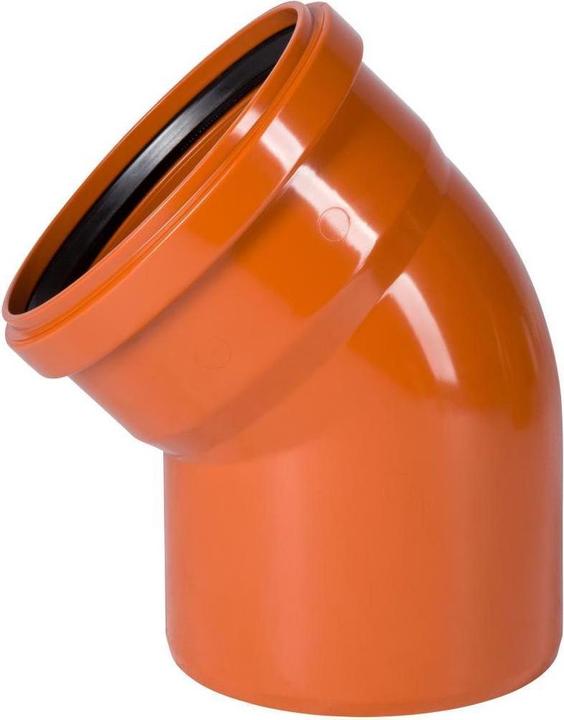 Actual product image Ostendorf 160 mm 45 gr. PVC hose bend