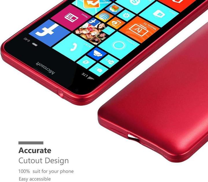 Produktbild Cadorabo TPU Matt Metallic Cover (Microsoft Lumia 640 XL)