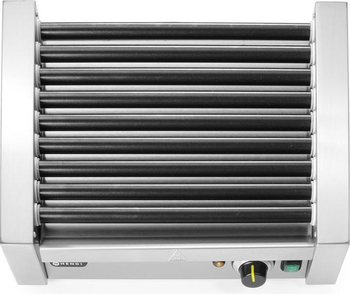 Hendi Roller grill 9 rollers 520x400x175 mm 230V 940