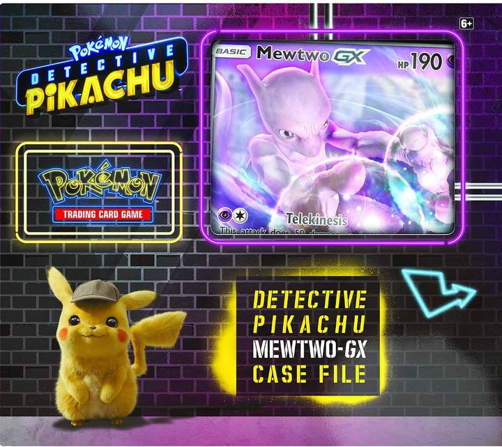 Produktbild Pokémon Detective Pikachu Mewtwo-GX Case File Collection Box - EN (Englisch, Box Set & Collection)
