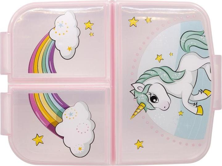 Produktbild Stor Einhorn - Geschenkset Buch und Lunchbox