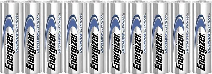 Actual product image Energizer Ultimate Lithium (10 pcs., AA, 3000 mAh)