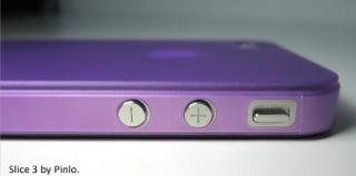Produktbild Pinlo Slice3 Hardcase für iPhone 4S Purple