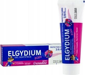 Elgydium Kids Fluorinol Protect+ Zahnpasta Gel für Kariesschutz Bananengeschmack 2-6 Jahre - 50 M (50 ml)