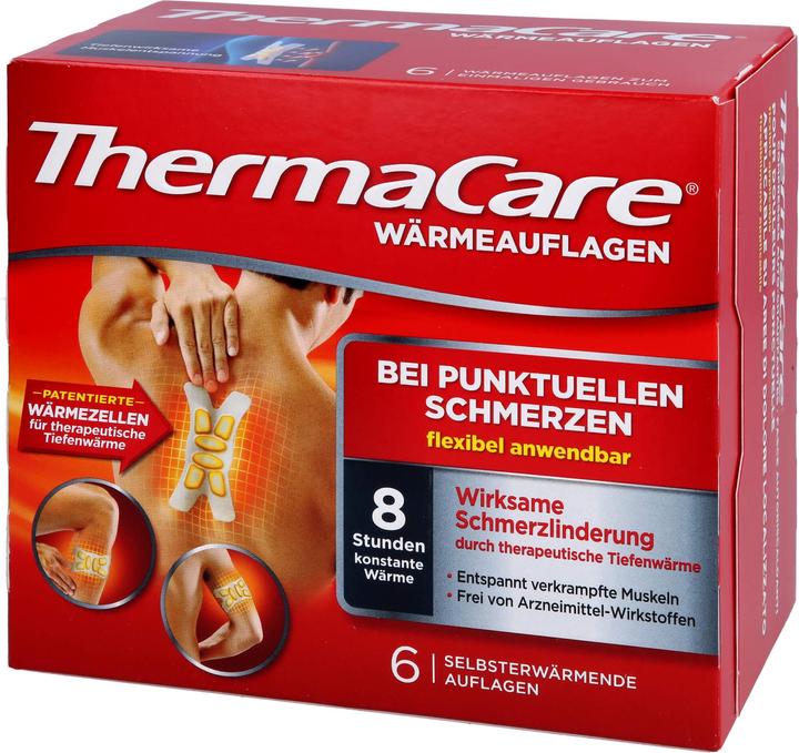 Produktbild Thermacare Wärmeauflagen wirksame Schmerzlinderung, 6 St. Pflaster (6 x)