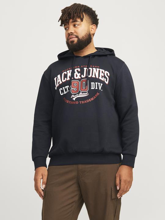 Produktbild Jack & Jones JJELOGO SWEAT HOOD 2 COL 24/25 NOOS PLS (XXL)
