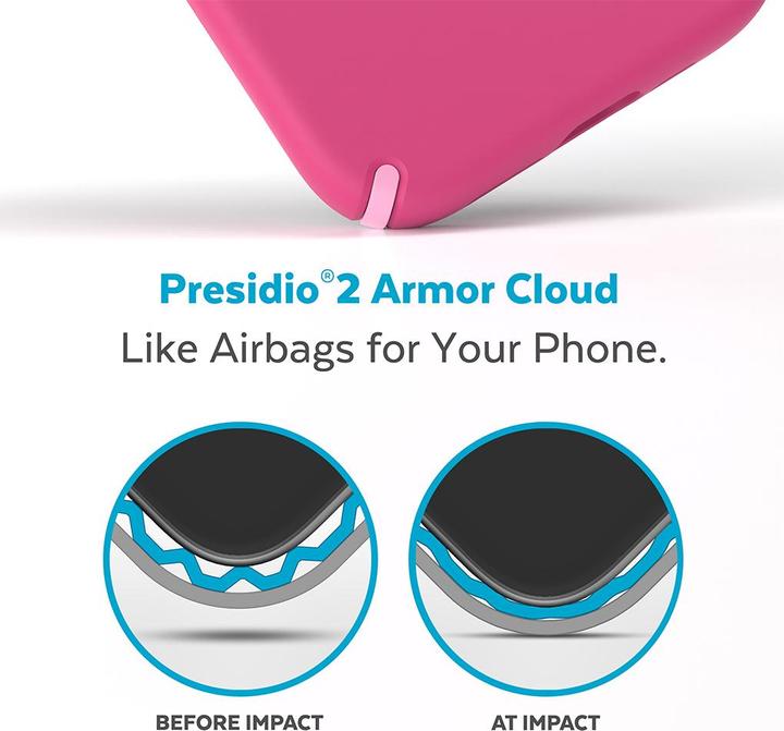 Actual product image speck Presidio2 Pro + MS Apple iPhone 14 Pro Digital Pink - with Microban (Apple iPhone 14 Pro)