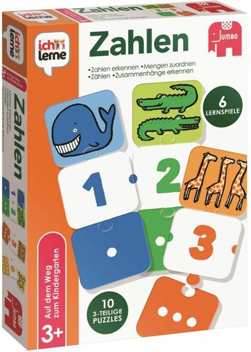 Actual product image Jumbo I learn numbers (German)