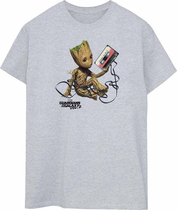 Immagine prodotto Guardians Of The Galaxy Groot Tape Maglietta Ampia Donna (XL)
