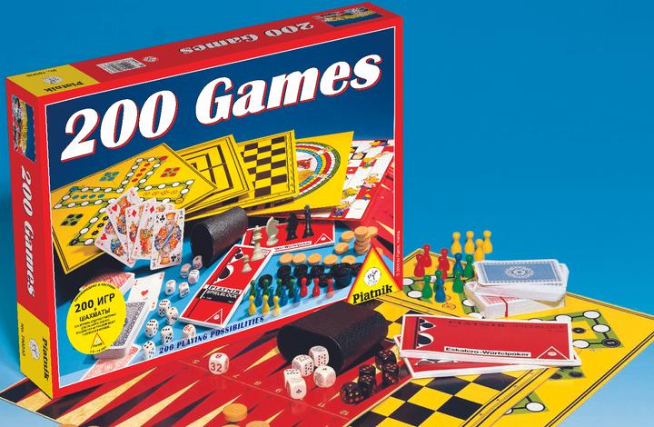 Produktbild Piatnik 200 games, LT (Litauisch, Russisch)