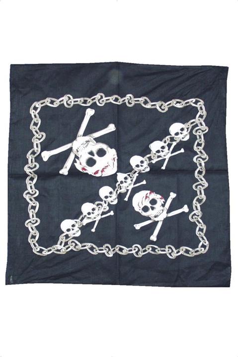 Produktbild Smiffys Piratenkopftuch mit Totenkopf